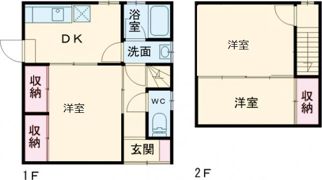 松縄町戸建ての間取り画像
