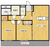 サンセットピアの間取り画像