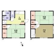 肥沼連棟貸家の間取り画像