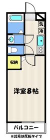 フラッティ唐橋の間取り画像