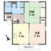 ファニーガーデンBの間取り画像