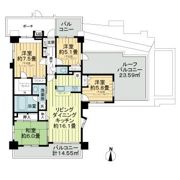 レクセルマンション川越大手町の間取り画像