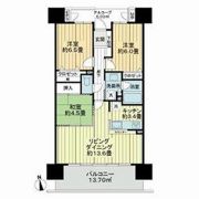 サーパス駅東公園の間取り画像