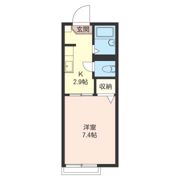 エスト生田の間取り画像