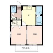 ティアラⅡの間取り画像