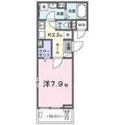 プラザ九源Ⅲの間取り画像