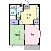 サンヒルズ中島の間取り画像