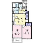 ボルドー 3の間取り画像