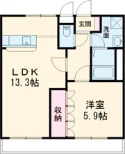 ラフォーレ木太の間取り画像
