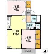 セジュール山田の間取り画像