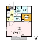 ヴィクトールコートの間取り画像