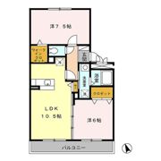 リビングタウン三ッ木 Cの間取り画像