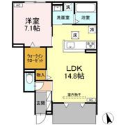 エスポワールYⅦの間取り画像