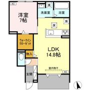 エスポワールYⅦの間取り画像