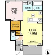 エスポワールYⅦの間取り画像