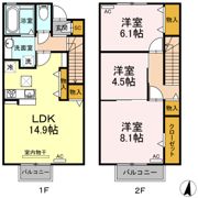 デジール・T Ⅱの間取り画像