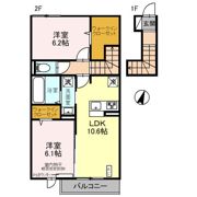 クレスト鹿の子台の間取り画像
