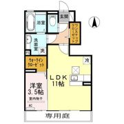 ウィットさつきの間取り画像