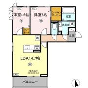 クルール東野の間取り画像