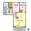 クルール東野の間取り画像