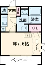 アンサンブル高槻の間取り画像