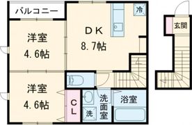 EVER LIFE北本荘の間取り画像