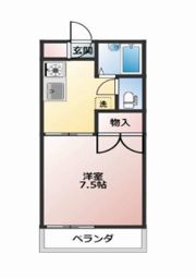 ディアス原井の間取り画像