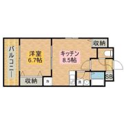 カルディアスタジアムシティの間取り画像