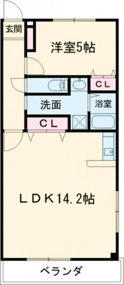 キャロットの間取り画像