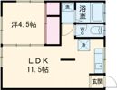 アトリエハウスⅠの間取り画像