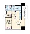 コンフォリア・リヴ本町WEST Qの間取り画像