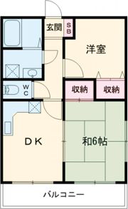 ファミール三本松の間取り画像
