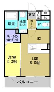 ブルフェヒルズ上竜尾の間取り画像