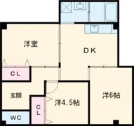 山﨑ビルの間取り画像