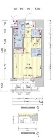 プレサンス大須プライマルの間取り画像