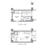 バウスフラッツ蔵前の間取り画像