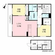シャーメゾン岡田の間取り画像