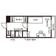 ドミール小田原の間取り画像