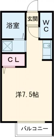 ツインステージ川西の間取り画像