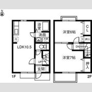 DUPLEX IZUMI ⅡBの間取り画像