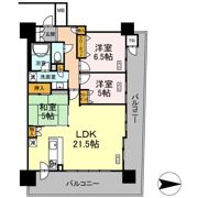 プレミスト盛岡駅前GATEーTOWER 202号室の間取り画像