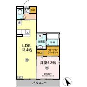 Dーroom泉中央の間取り画像