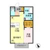 ロイヤルリッチヒル Bの間取り画像