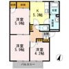 エクセル岸の間取り画像