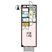 カーサケンポ Bの間取り画像