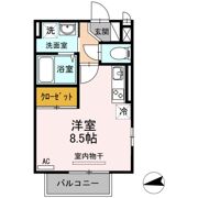 ルミナス五月が丘の間取り画像