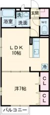 ソレール白岳の間取り画像