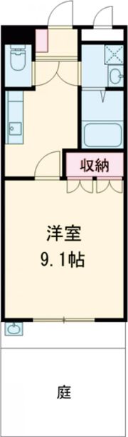 エルビス今里Ⅱの間取り画像