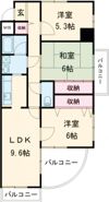 ラフェスタ大塩の間取り画像