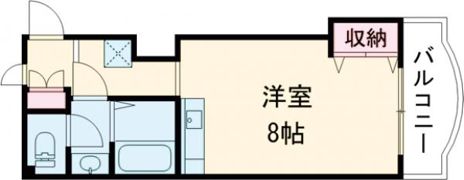 ハローハイツの間取り画像